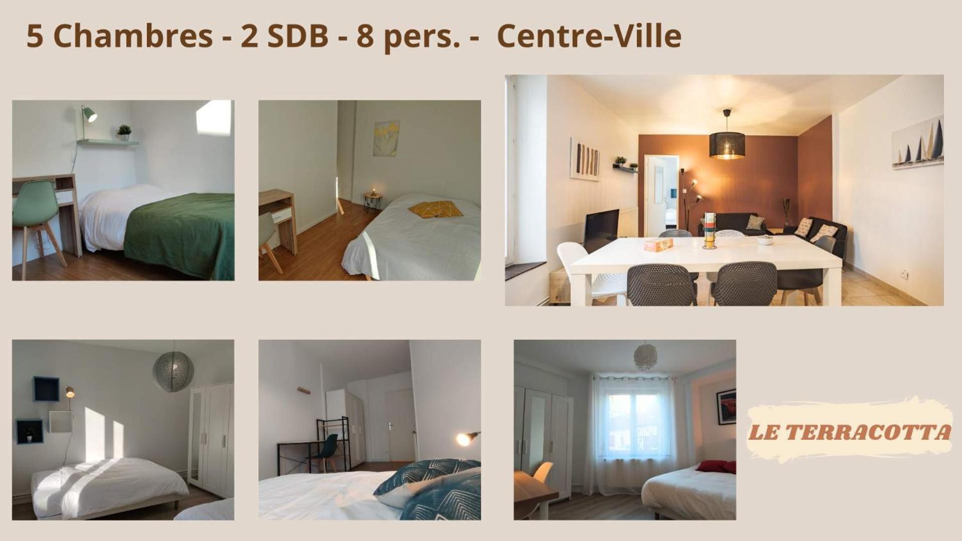 Le Terracotta Ideal Groupe Salle De Sport Parking Gratuit Труа Экстерьер фото